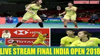 Greysia Polii/Apriyani Rahayu vs Jongkolphan Kititharakul/Rawinda Prajongjai - Final INDIA OPEN 2018