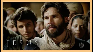 Jesus rebate Caifás após ser negado por ele novamente | NOVELA JESUS