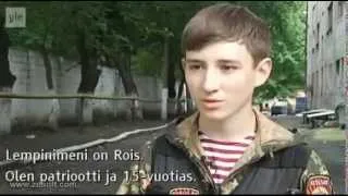 ENG SUB 15year old commander, Novorossia hero/15летний командир, герой Новороссии