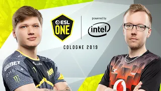 CS:GO - Mousesports vs. NaVi [Dust2] Map 2 - Group A - ESL One Cologne 2019