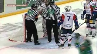 KHL. Gagarin Cup 2011. East final. 1st match. Salavat Yulaev — Metallurg Mg 4:3