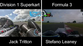 Vs Series Episode 12 - Division 1 Superkart w/10 second head start vs Formula 3 @Snetterton 300