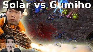 3Rax into BLUEFLAME? - Solar vs Gumiho - Bo5 - (StarCraft 2)