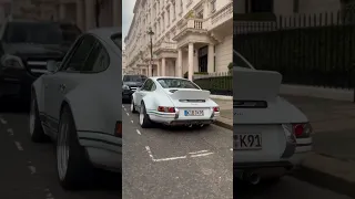 The definition of car heaven 😍 a Kaege Retro 911 in London.