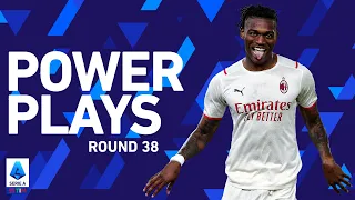 Leao’s hat-trick of assists | Power Plays | Sassuolo 0-3 Milan | Serie A 2021/22