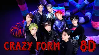 ⚠️ATEEZ - 'CRAZY FORM' 8D AUDIO | USE HEADPHONES 🎧