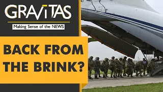 Gravitas: Russia pulls back 10,000 soldiers from Ukraine border