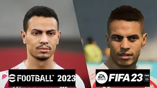 FIFA 23 vs eFootball 2023 | Monaco Player Faces Comparison | Fifa 23 Faces [PC/HD]