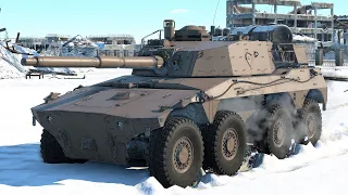 War Thunder: Rooikat Mk.1D British Light Tank Gameplay [1440p 60FPS]