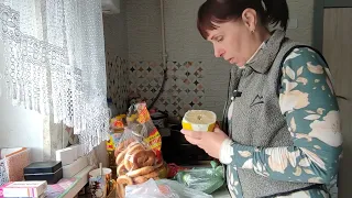 РАСПАКОВКА ПРОДУКТОВ / ПООБЕДАЛИ И ПОШЛИ ХОЗЯЙНИЧАТЬ