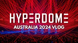 HYPERDOME 2024 BTS VLOG (4K) 🇦🇺 | 360 Degree Laser Rave with Ben Nicky, Billy Gillies, MaRLo & More!