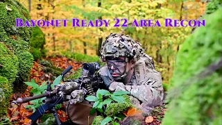 U.S. Army paratroopers assigned to 91st Cavalry Regiment (Airborne): Bayonet Ready 22 Area Recon