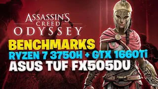Assassin's Creed Odyssey | Benchmarks | ASUS TUF FX505DU | GTX 1660Ti | 8GB RAM