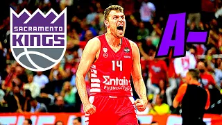 The Sacramento Kings Just STOLE EUROLEAGUE MVP Sasha Vezenkov... What He ADDS?