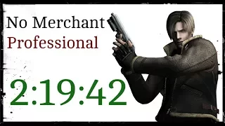 Resident Evil 4 Speedrun No Merchant Pro 2:19:42 (PC 30fps)