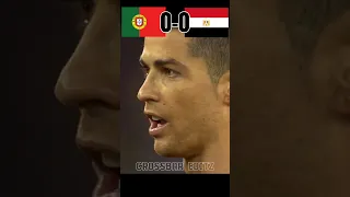 Portugal vs Egypt 2-1 Friendlies 2018 #ronaldo vs #mosalah #football #youtubeshorts #sports