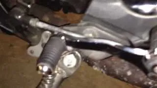 My Motorcycle can't shift up or down anymore. Is the problem a bent shift lever?