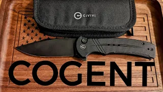 Button Lock Success? Civivi Cogent: Review