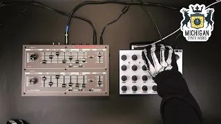 Michigan Synth Works SY-1 Syncussion DIY Clone + Bella Synth jam