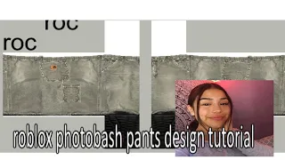 roblox photobash pants design tutorial