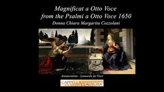 "Magnificat" - Donna Chiara Margarita Cozzolani (from Salmi à Otto Voci ) Cappella Clausura