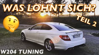 WELCHES TUNING HAT SICH AN MEINEM C KLASSE COUPE W204 GELOHNT? PRO / CONTRA TEIL 2 TECHNIK