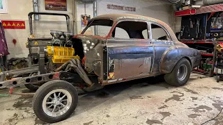 49 Pontiac Gasser build part 2