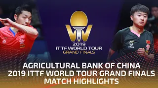 Xu Xin vs Zhao Zihao | 2019 ITTF World Tour Grand Finals Highlights (R16)