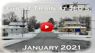 Ghost Train at Jed's Crossing - January 2021