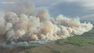 Smoke from Canada wildfires blanket the Midwest