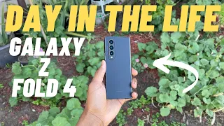 Galaxy Z Fold 4 - Real Day In The Life Review (Camera & Battery Test)