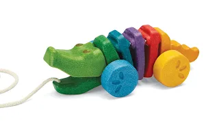 PlanToys | 1416 Rainbow Alligator