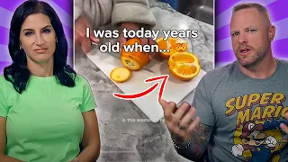 Today I learned women can't cut oranges (scientifically proven)