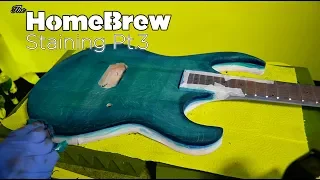Getting a Two-Tone Finish with Water-Based Stain (Crimson Guitars Stunning Stains)