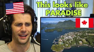 American Reacts to the BEST Places to Live in British Columbia