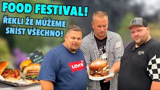 Řekli nám že můžeme SNÍST VŠECHNO! 😀 Zlikvidovali jsme další FOOD FESTIVAL?