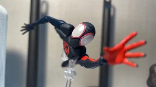 Spider-Man across the spider verse style stop motion test