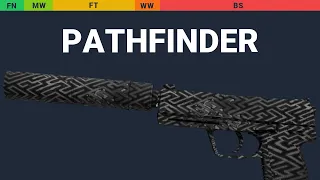 USP-S Pathfinder - Skin Float And Wear Preview