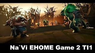 Na`Vi vs EHOME 2nd Game - TI1 Grand Final Dota 2