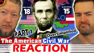 The American Civil War - OverSimplified REACTION (Part 1)