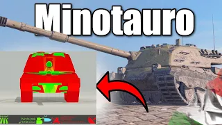 Minotauro Armor Layout  is a BEAST #wotblitz #worldoftanksblitz #wotb