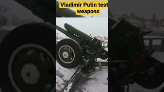 Vladimir Putin testing weapons! 💣 #putin #ukraine #ukrainewar #russia #foryou #weapons #krieg