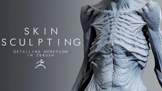 How to Sculpt SKIN DETAILS in ZBRUSH