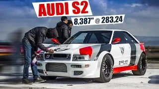 AUDI S2 8,387" @ 283,24km/h CLASS OPEN | Autokinisimag