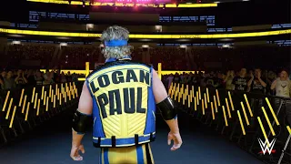 LA Knight vs Logan Paul-- WWE World heavyweight championship