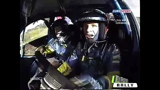 Drive Rally RETRO: Petter Solberg-Subaru Impreza WRC mistake. OMV ADAC Rallye Deutschland 2005