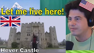 American Reacts to Hever Castle