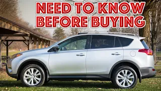 Why did I sell Toyota RAV4 4? Cons of used Toyota RAV4 IV with mileage