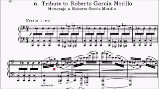 LCM Piano 2018-2020 Grade 7 List C1 Ginastera Tribute to Roberto Garcia Morillo Sheet Music