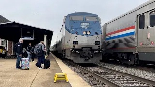 Evening Rush Hour Railfanning at Alexandria Union Station, VA